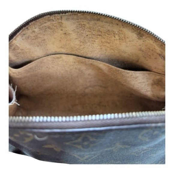 Louis Vuitton Monogram Pochette Toilette 28 Cosmetic Pouch GM– Vintage 1994 - Picture 8 of 10